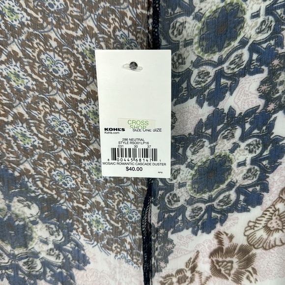 Sheer Multi-Pattern Duster - Picture 6 of 6